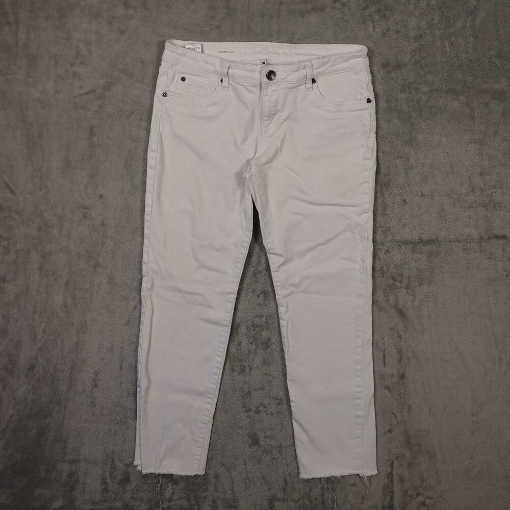 Kut from the‎ Kloth Jeans Catherine Boyfriend – Women's Size 10 White Denim